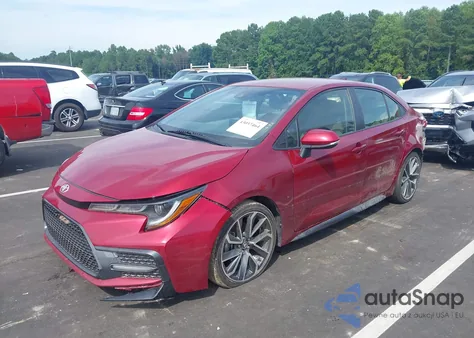 2022 Toyota Corolla Se from USA, damaged, VIN JTDS4MCE7NJ091992